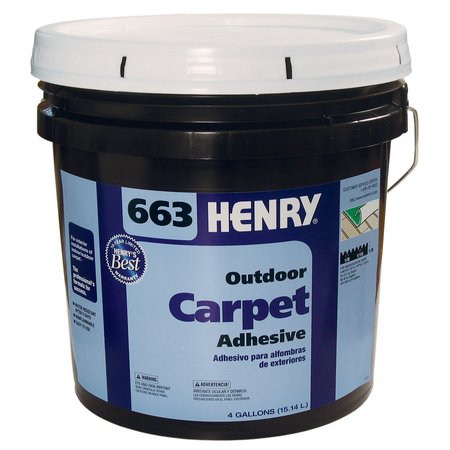 Henry Henry 663 Outdoor Carpet Adhesive 4 GAL 663 4 GAL